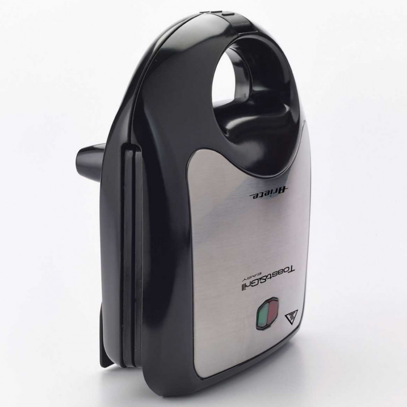 Сандвич тостер Ariete TOAST AND GRILL EASY 1980/00, 750W, Индикатори, Черен/сив