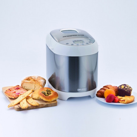 Хлебопекарна Ariete PANEXPRESS 1000 0133/00, 550W, 1 кг, 19 програми, LCD, 3 нива на изпичане, 15 ч отложен старт, Инокс