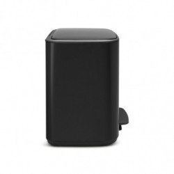 Кош за боклук Brabantia Bo Pedal 1000236, 36 л, Леко затваряне, Противоплъзгаща основа, Устойчив на пръстови отпечатъци, Черен