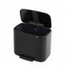 Кош за боклук Brabantia Bo Pedal 1000236, 36 л, Леко затваряне, Противоплъзгаща основа, Устойчив на пръстови отпечатъци, Черен