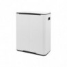 Кош за боклук Brabantia Bo Pedal 1003182, 60 л, Леко затваряне, Противоплъзгаща основа, Бял