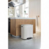 Кош за боклук Brabantia Bo Pedal 1003182, 60 л, Леко затваряне, Противоплъзгаща основа, Бял