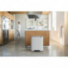 Кош за боклук Brabantia Bo Pedal 1003182, 60 л, Леко затваряне, Противоплъзгаща основа, Бял