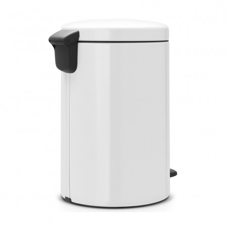 Кош за боклук с педал Brabantia NewIcon 649034, 20 л, Плавно затваряне, Противоплъзгаща основа, Бял
