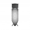 Маса за гладене Brabantia C 1003375, 124x45 см, 7 позиции за регулиране, Поставка за парогенератор, Тъмносив/Бял