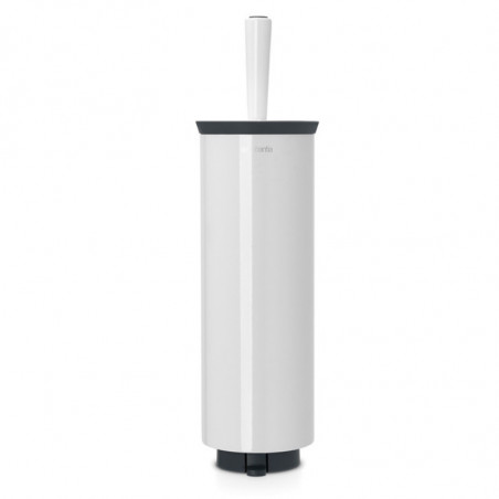 Четка за тоалетна Brabantia Profile 90300316, 43 см, Изцяло покрита четка, Възможност за стенен монтаж, Бял