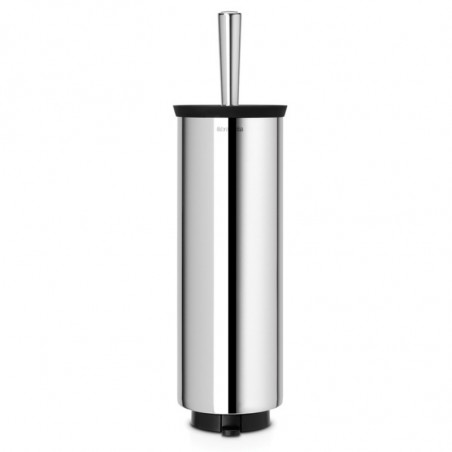 Четка за тоалетна Brabantia Profile 90300284, 43 см, Изцяло покрита четка, Възможност за стенен монтаж, Инокс