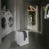 Торба за пране Brabantia 1001093, 55 л, Твърдо и отделящо се дъно, Магнитни дръжки, Сив