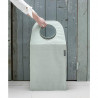 Торба за пране Brabantia 1001095, 55 л, Твърдо и отделящо се дъно, Магнитни дръжки, Зелен