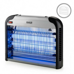 Лампа против насекоми Muhler MIK-60 1003953, 30W, 60 м2, Безопасна за хора и животни, Подвижна тавичка, Черен/сив