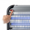 Лампа против насекоми Muhler MIK-100 1003954, 40W, 100 м2, Безопасна за хора и животни, Тиха работа, Черен/сив