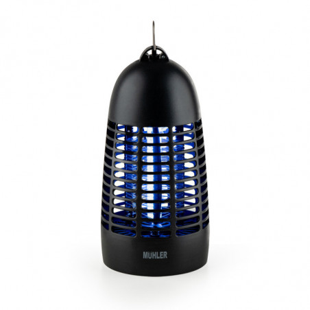 Лампа против насекоми Muhler MIK-30 1003955, 4W, 20 м2, Безопасна за хора и животни, Черен