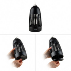Лампа против насекоми Muhler MIK-30 1003955, 4W, 20 м2, Безопасна за хора и животни, Черен