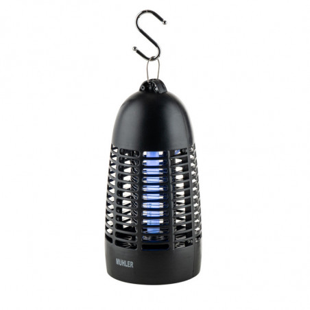 Лампа против насекоми Muhler MIK-30 1003955, 4W, 20 м2, Безопасна за хора и животни, Черен