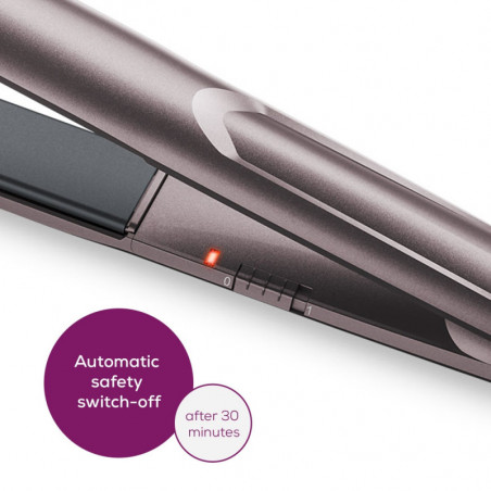 Преса за коса Beurer HS 15, 32W, Керамично покритие, Бързо загряване, 100-220C, Розово злато