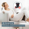 Мини масажор Beurer MG 18, LED осветление, Цяло тяло, Измиващи се части, Черен