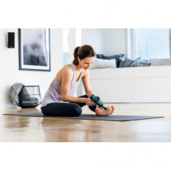 Масажен пистолет Beurer MG 99, 4 приставки, 5 скорости, Индикатор за нивото на батерията, 5 часова автономия, Зелен