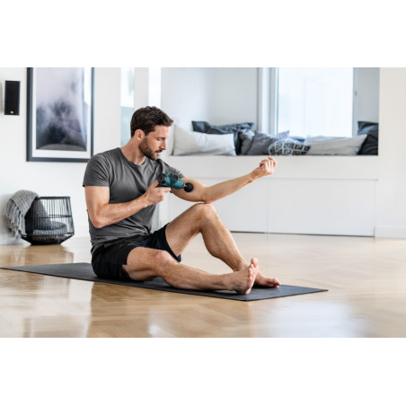 Масажен пистолет Beurer MG 99, 4 приставки, 5 скорости, Индикатор за нивото на батерията, 5 часова автономия, Зелен