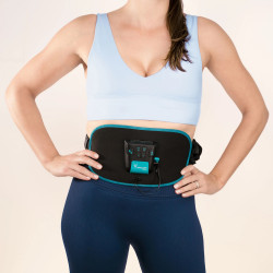 Масажор Beurer Antelope Corefit II, 9 програми, 40 Нива, Ергономична форма, EMS, LCD дисплей, Черен/Син