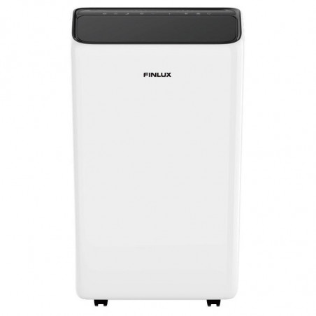 Мобилен климатик Finlux MIA12HOT, 12000 BTU, 24 м2, Клас А, 450 м3/ч, Влагоулавяне 2л/ч, Бял