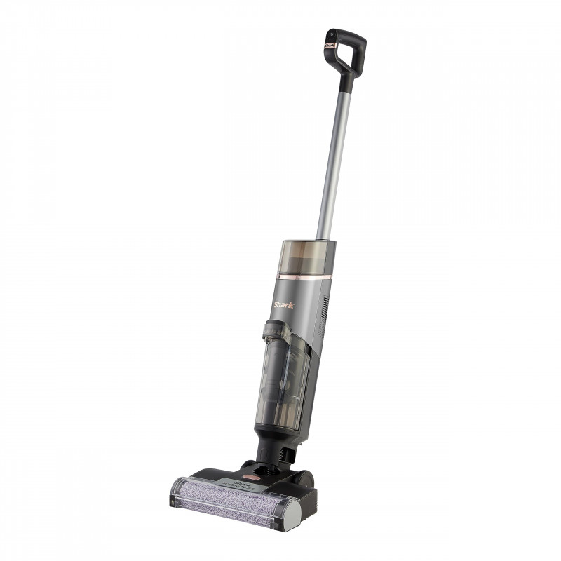 Вертикална прахосмукачка Shark HydroVac WD210EU, 170W, 0.5 л, 88 m2, Самопочистващ, Автономия 25 минути, Сив