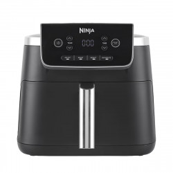 Фритюрник с горещ възду Ninja AF140EU PRO, 1750W, 4.7 л, 40-240C, 4 програми, Таймер, AirCrisp, Незалепващо покритие, Черен