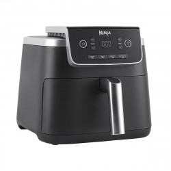 Фритюрник с горещ възду Ninja AF140EU PRO, 1750W, 4.7 л, 40-240C, 4 програми, Таймер, AirCrisp, Незалепващо покритие, Черен