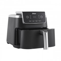Фритюрник с горещ възду Ninja AF140EU PRO, 1750W, 4.7 л, 40-240C, 4 програми, Таймер, AirCrisp, Незалепващо покритие, Черен