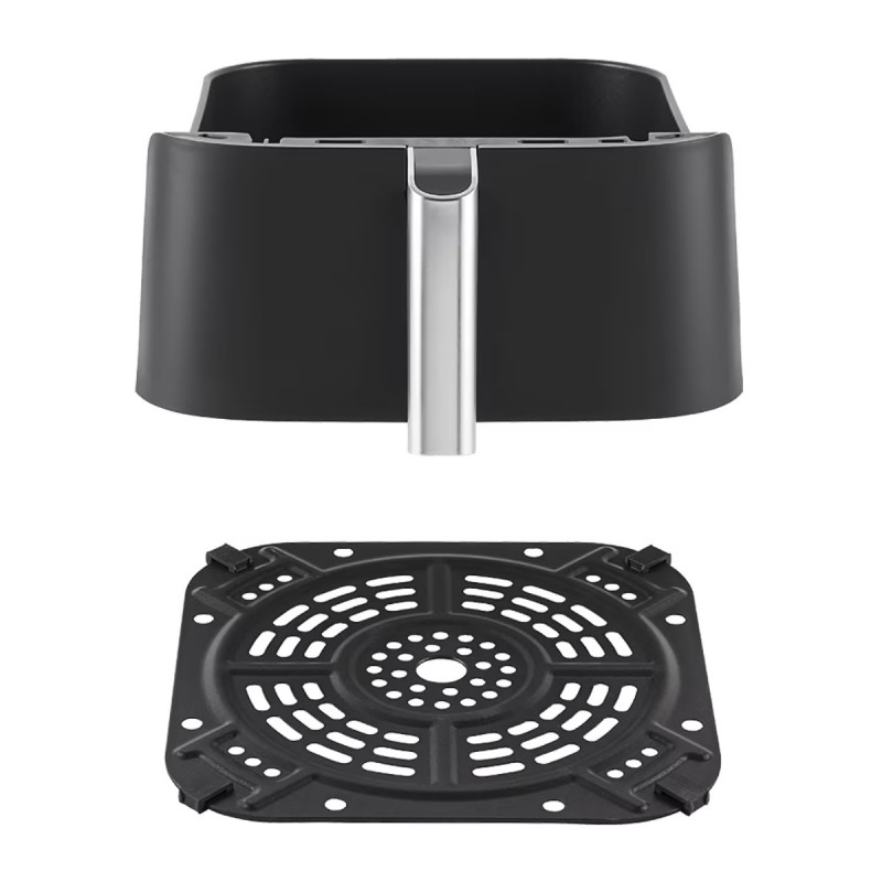 Фритюрник с горещ възду Ninja AF140EU PRO, 1750W, 4.7 л, 40-240C, 4 програми, Таймер, AirCrisp, Незалепващо покритие, Черен