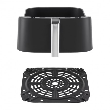 Фритюрник с горещ възду Ninja AF140EU PRO, 1750W, 4.7 л, 40-240C, 4 програми, Таймер, AirCrisp, Незалепващо покритие, Черен