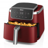 Фритюрник с горещ възду Ninja AF140EUCM PRO, 1750W, 4.7 л, 40-240C, 4 програми, Таймер, AirCrisp, Незалепващо покритие, Бордо