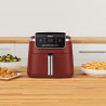 Фритюрник с горещ възду Ninja AF140EUCM PRO, 1750W, 4.7 л, 40-240C, 4 програми, Таймер, AirCrisp, Незалепващо покритие, Бордо
