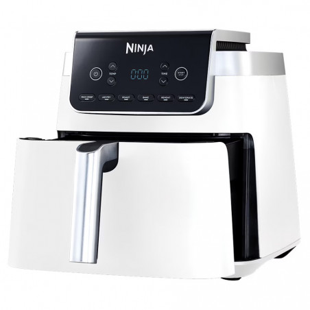 Фритюрник с горещ въздух Ninja Max Pro AF180EUWH, 2000W, 6.2 л, 1.2 кг, 40-240C, 6 програми, Бял