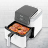 Фритюрник с горещ въздух Ninja Max Pro AF180EUWH, 2000W, 6.2 л, 1.2 кг, 40-240C, 6 програми, Бял