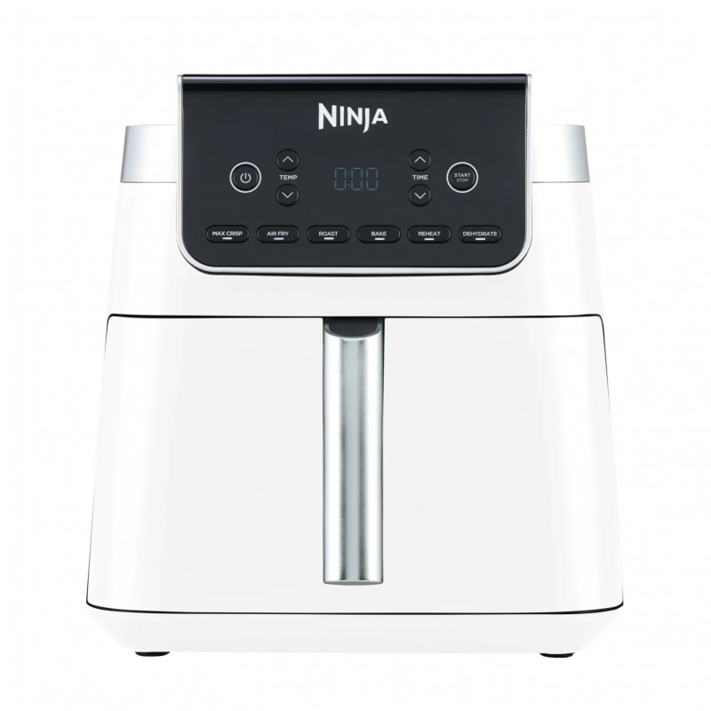 Фритюрник с горещ въздух Ninja Max Pro AF180EUWH, 2000W, 6.2 л, 1.2 кг, 40-240C, 6 програми, Бял