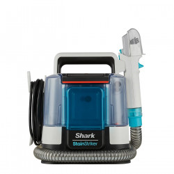 Прахосмукачка за петна Shark StainStriker PX200EUT, 450W, 0.72 л, Преносима, Гъвкав маркуч, 5 приставки, Бял