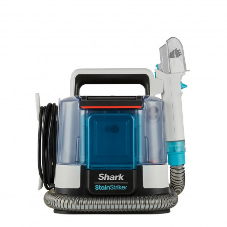 Прахосмукачка за петна Shark StainStriker PX200EUT, 450W, 0.72 л, Преносима, Гъвкав маркуч, 5 приставки, Бял