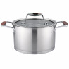 Тенджера Oliver Voltz OV51210P18 Berlin Premium Collection, 18 см, 2.6 л, Неръждаема стомана 18/10, Индукция, Инокс