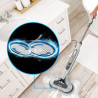 Парочистачка Shark Steam & Scrub S8201EU, 1120W, 0.35 л, 3 настройки, Чистене без химикали, 150 об/м, Steam Blaster, Бял