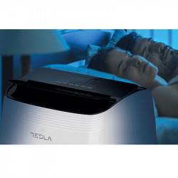 Мобилен климатик Tesla TTMYW-12CHW, 12000 BTU, Клас А, Wi-Fi, I sleep, 3 скорости, LED дисплей, Дистанционно, Бял
