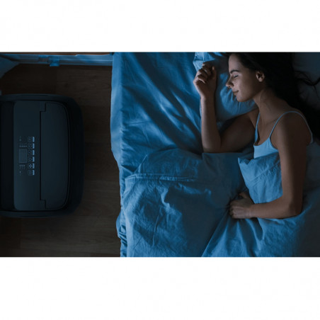 Преносим климатик Tesla TTMYB-12CHW, 1780W, 3 степени, Отоплителна функция, WiFi, LED, Овлажняване, Дистанционно управление, Черен