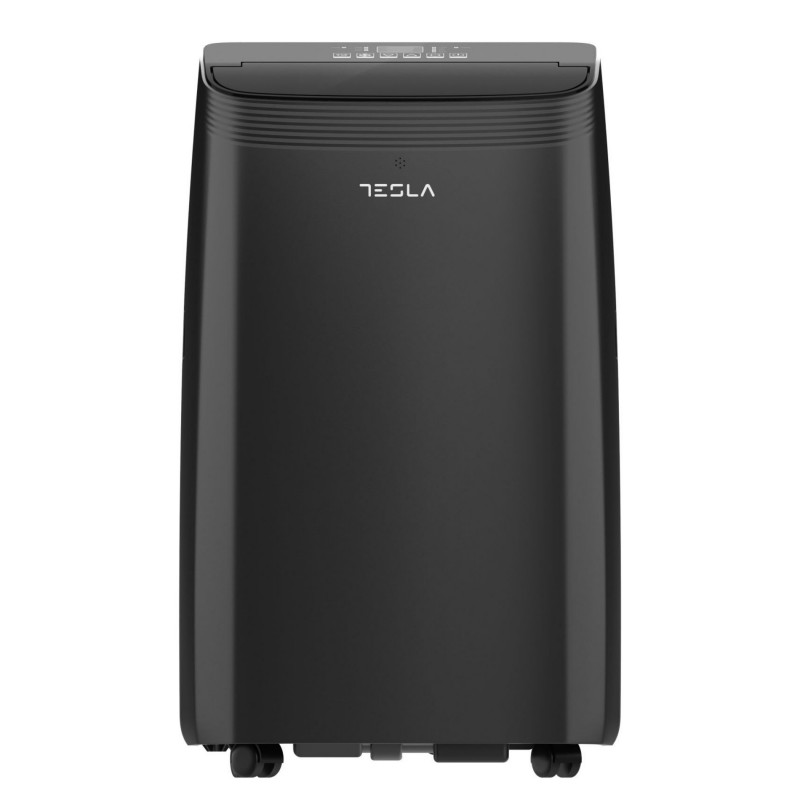 Преносим климатик Tesla TTMYB-12CHW, 1780W, 3 степени, Отоплителна функция, WiFi, LED, Овлажняване, Дистанционно управление, Черен