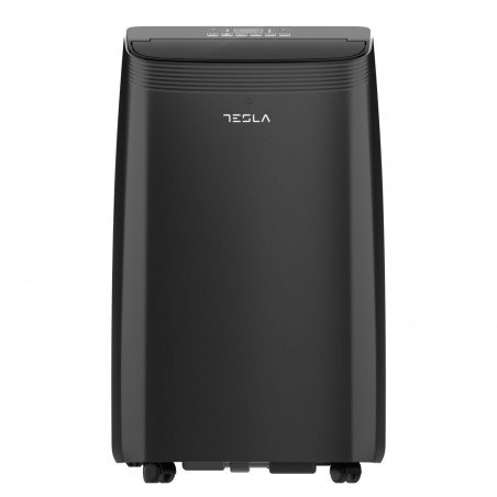 Преносим климатик Tesla TTMYB-12CHW, 1780W, 3 степени, Отоплителна функция, WiFi, LED, Овлажняване, Дистанционно управление, Черен
