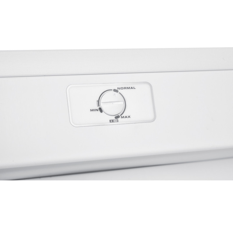 Фризер Tesla RU1700HE, 100W, 168Л, Енергиен клас E, Обръщаща се врата, Тиха работа, Бял