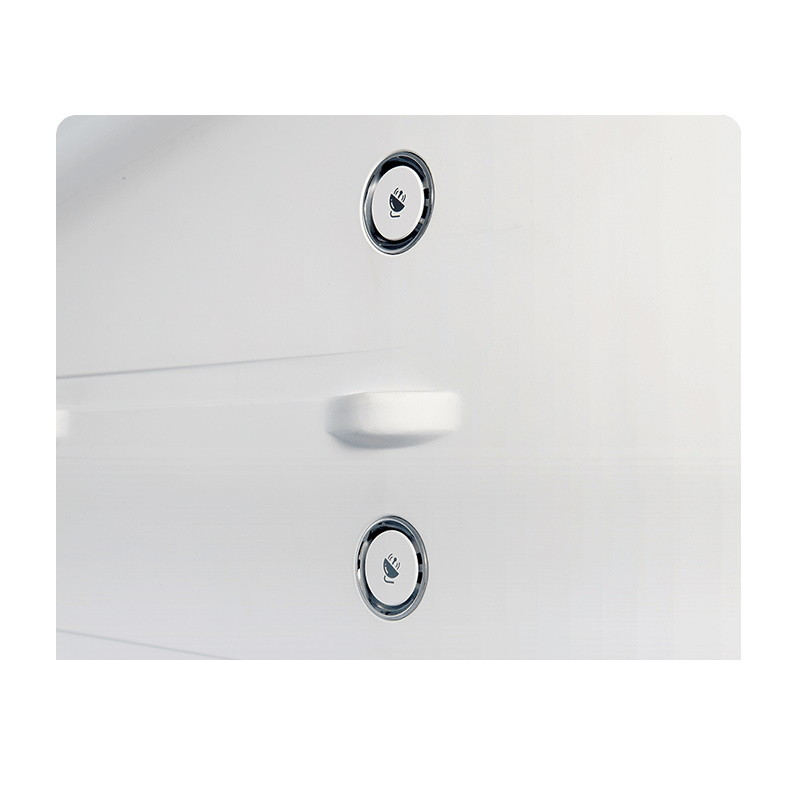Хладилник с фризер Tesla RF5100FMBE, 250W, 511Л, Енергиен клас Е, Инвертор, Total No Frost, Metal Cooling, LED, Дисплей, Черно стъкло