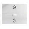 Хладилник с фризер Tesla RF5100FMBE, 250W, 511Л, Енергиен клас Е, Инвертор, Total No Frost, Metal Cooling, LED, Дисплей, Черно стъкло