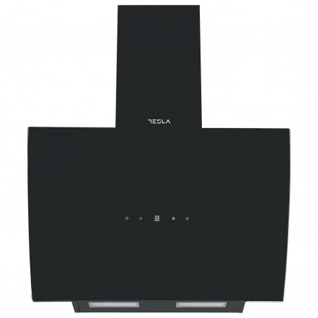 Абсорбатор за вграждане Tesla DD600AB, 190W, 1 мотор, Декоративен, 60 см, 630 м3/ч, Алуминиеви филтри, Черен