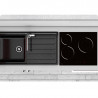 Стъклокерамичен плот за вграждане Tesla HV6300MB, 5700W, 9 степени, Таймер, Индикатор за гореща повърхност, Защита от деца, Черен