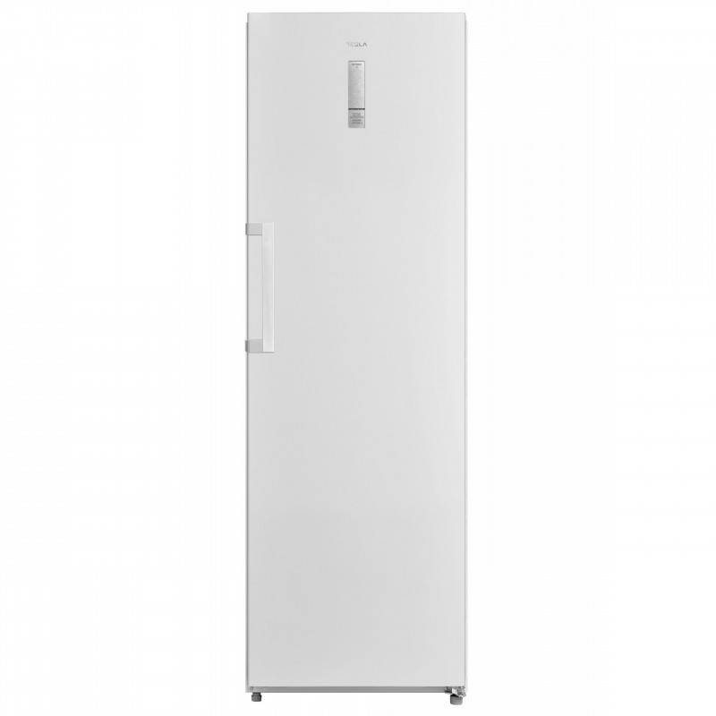 Вертикален фризер Tesla RU2700FM, 273 л, 12.4 кг/24ч, Клас Е, SN/N/ST/T, Total No Frost, Бял