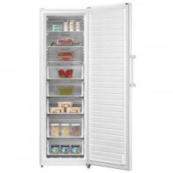 Вертикален фризер Tesla RU2700FM, 273 л, 12.4 кг/24ч, Клас Е, SN/N/ST/T, Total No Frost, Бял